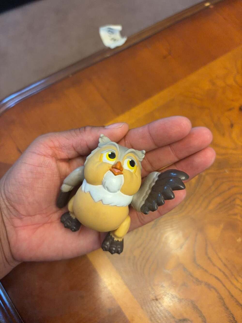 Disney The Sword in the Stone Archimedes Owl PVC Figure